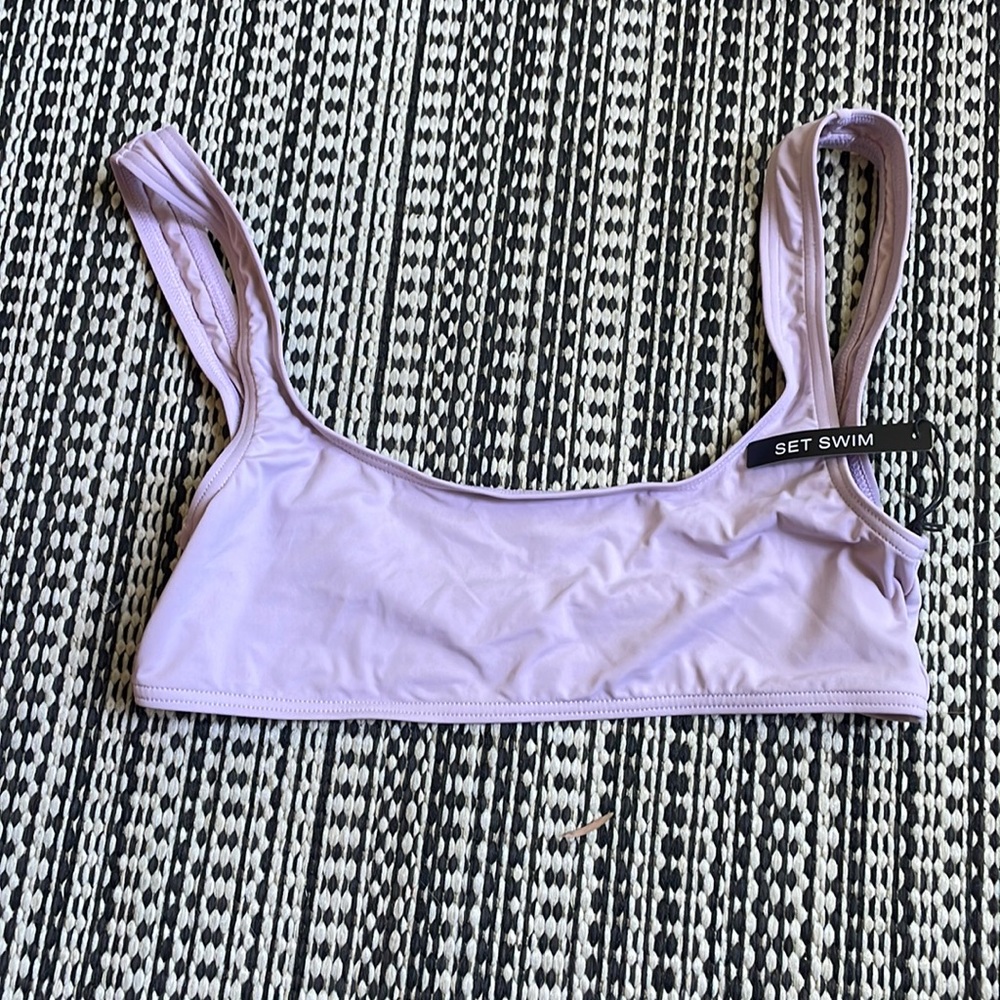 NWTS Set Active Limited Edition Bikini Top Swim Suit Top